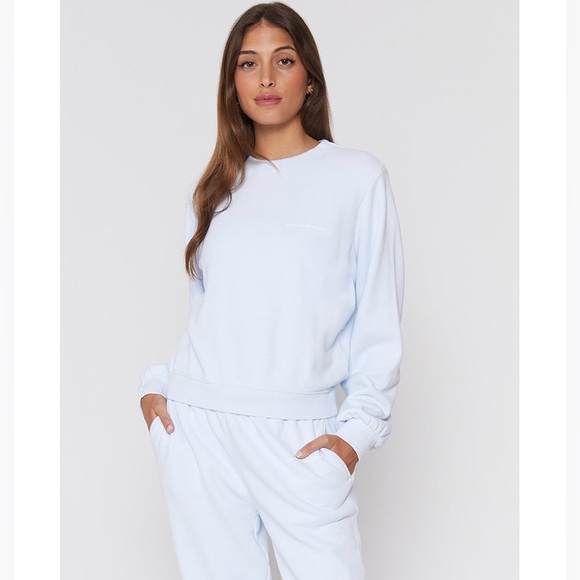 Spiritual Gangster Tops - Spiritual Gangster Effortless Crew Sweatshirt - Womens - Aquarius